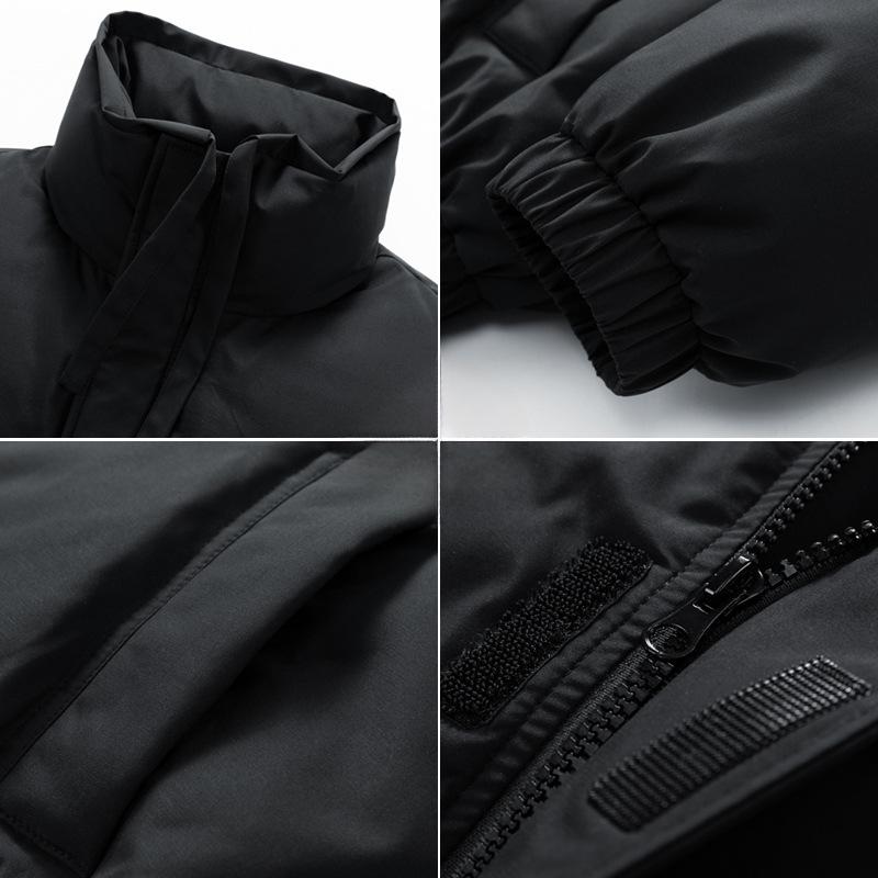 Stand-up Collar Down Jacket Men's Winter Loose Warm Bread Clothes Youth Fashion Versatile Casual Jacket
