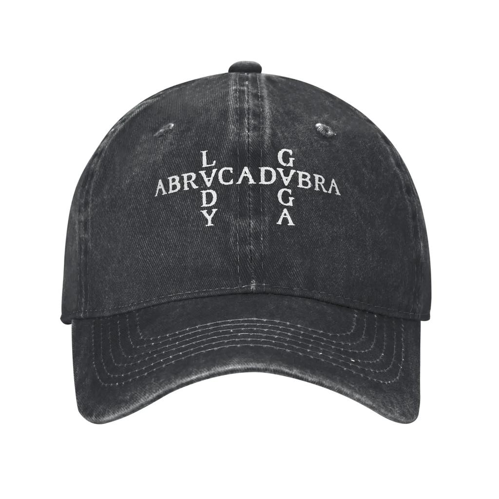 Vintage Baseball Cap Lady Gaga Abracadabra Mayhem Worn Denim Beanies Unisex Outdoor Workouts Cap