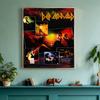 Def Leppard 5D Diamond Painting Round Diamond Rhinestones Mosaic Diamond Embroidery Wall Paintings Rhinestones Gift Frameless