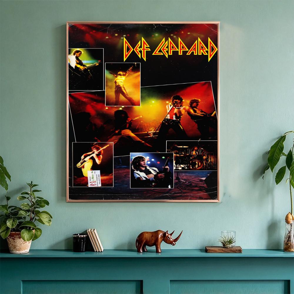 Def Leppard 5D Diamond Painting Round Diamond Rhinestones Mosaic Diamond Embroidery Wall Paintings Rhinestones Gift Frameless