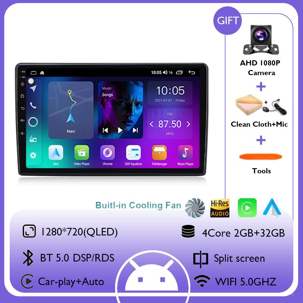 

9 дюймов для Kia Ceed 2007 2008 2009 Android 14 беспроводной Carplay авто радио мультимедиа видеоплеер навигация GPS DSP 4G+WIFI