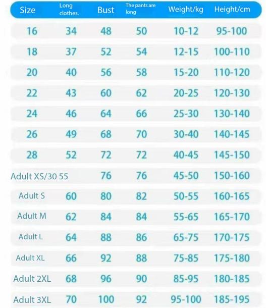 Quick Dry Compression Shirt Set Adult & Kids Long Sleeve Athletic Base Layer Fitness Training Sports Top