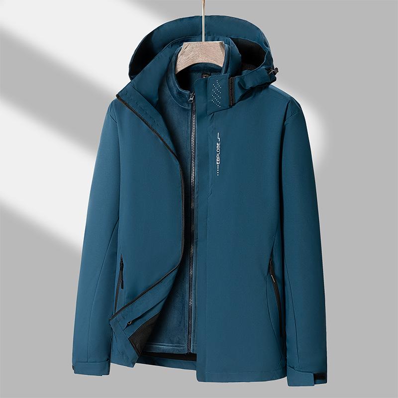 Two-piece Jacket for Couples, Three-in-one Jacket for Men and Women, Spring and Autumn Workwear Style Jacket