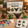 3D Beaded DIY Kit Animal Themed Beadwork Set Beginner Beading Craft Kit for Adults Enthusiasts Birthday Parties Rainy Days Stay
