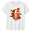 Number Six Halloween Birthday Graphic Tee Unisexs Unisexs Fun Unisex TShirt
