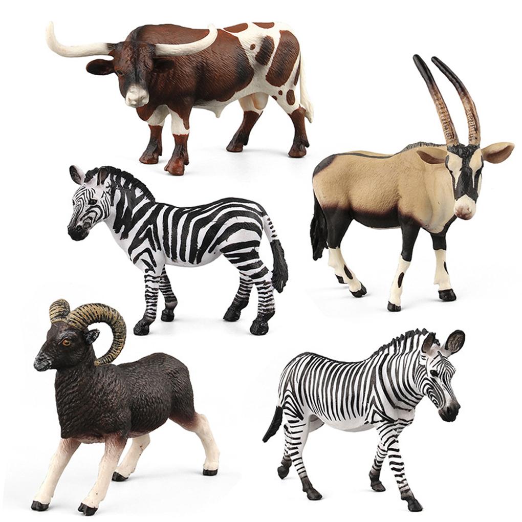 Simulated African Wild Creature Model Lifelike Model Lifelike Toy Home Toy Home Office Decoration Desktop Ornaments