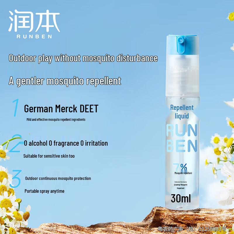 HANDUNYOU RUNBEN 20% Mosquito Repellent Spray