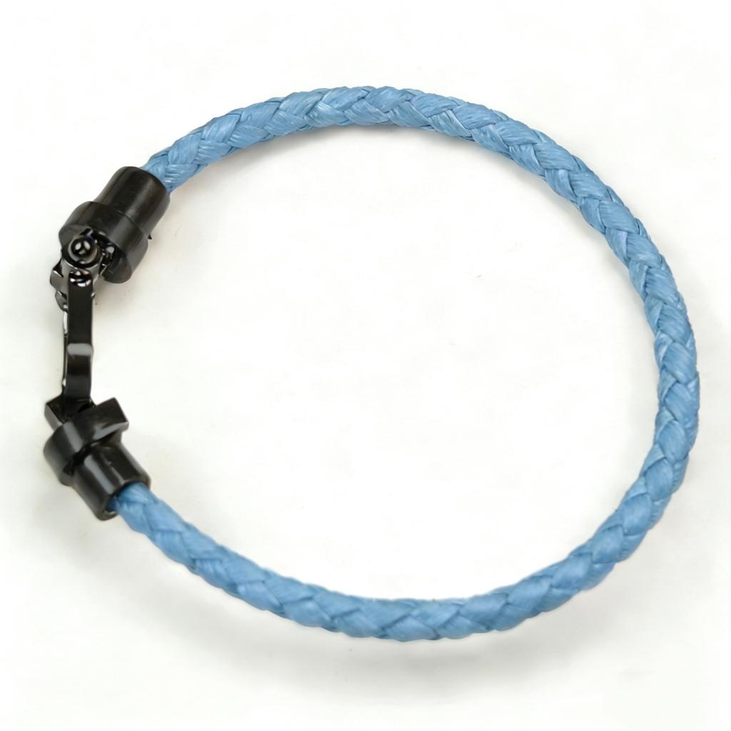 European and American Fashion U-shaped Bracelets Multi-color Braided Leather Rope Magnet Buckle Horseshoe Bracelet Personality Trend