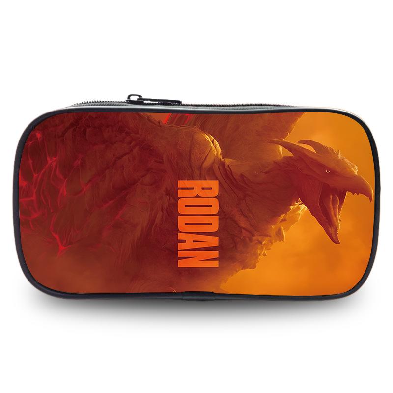 Godzilla Wars King Kong Pencil Case Stationery Case Pencil Case Student Office Pencil Bag Student Pencil Bag Stationery Storage Bag