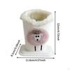 Lined Eyeglass Holder Cute Anti Scratch Multipurpose Sturdy Modern Glasses Stand Case for