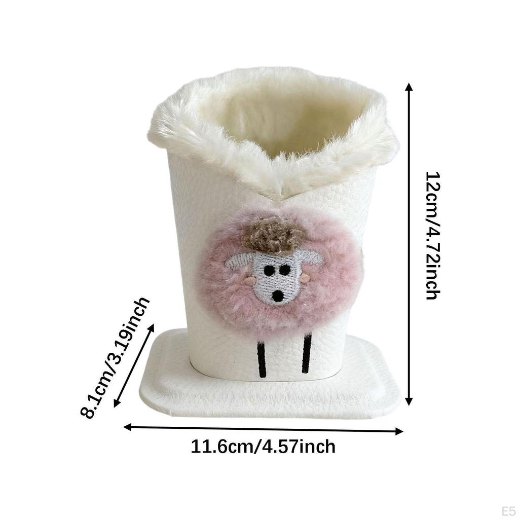 Lined Eyeglass Holder Cute Anti Scratch Multipurpose Sturdy Modern Glasses Stand Case for