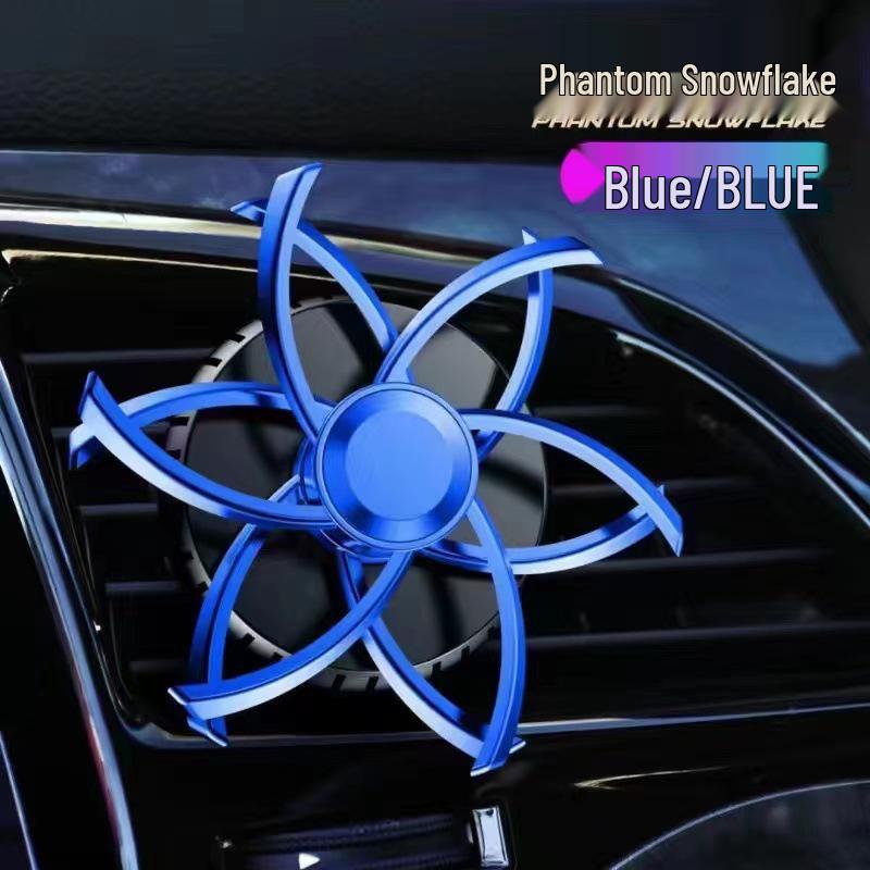 Spider Snowflake Car Vent Air Freshener - Long-lasting Light Scent Aroma Balm Odor Eliminator