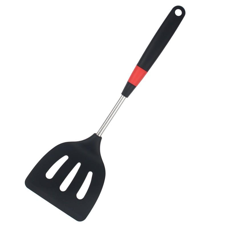Silicone Spatula Set: Frying, Soup, Rice, Noodle Strainer, Hot Pot, Cooking Tools