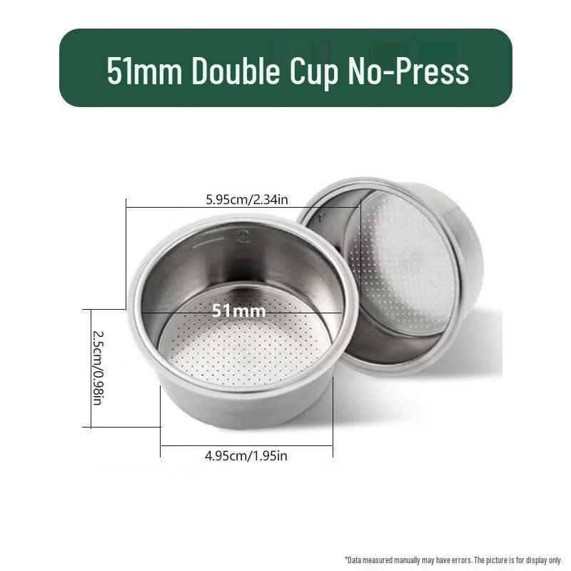 Qiwei Coffee Portafilter Baskets & Essential Accessories