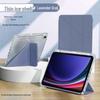Samsung Galaxy Tab S9 Protective Case: 3+Y Fold, Transparent Acrylic, Full Coverage