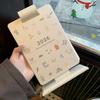 Paper Cartoon Desk Planner Cartoon 2026 Cute Student Calendar 2026 Desk Calendar  School