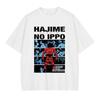 Anime MMakunouchi IIppo Tshirts Oversized Vintage Washed HHajime No Ippo T Shirt Manga The FFighting T Shirt for Man Cotton