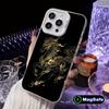 Golden Horse Year Mobile Phone Case for iPhone 17 16 15 14 13 12 11 X XR XS 8 7 Air Pro Max Plus White Translucent Cover