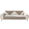 Solid Color New Linen Modern Simple Four Seasons Universal Anti-slip Old Coarse Cloth Sofa Cushion Cover Cover Cloth Towel All Inclusive