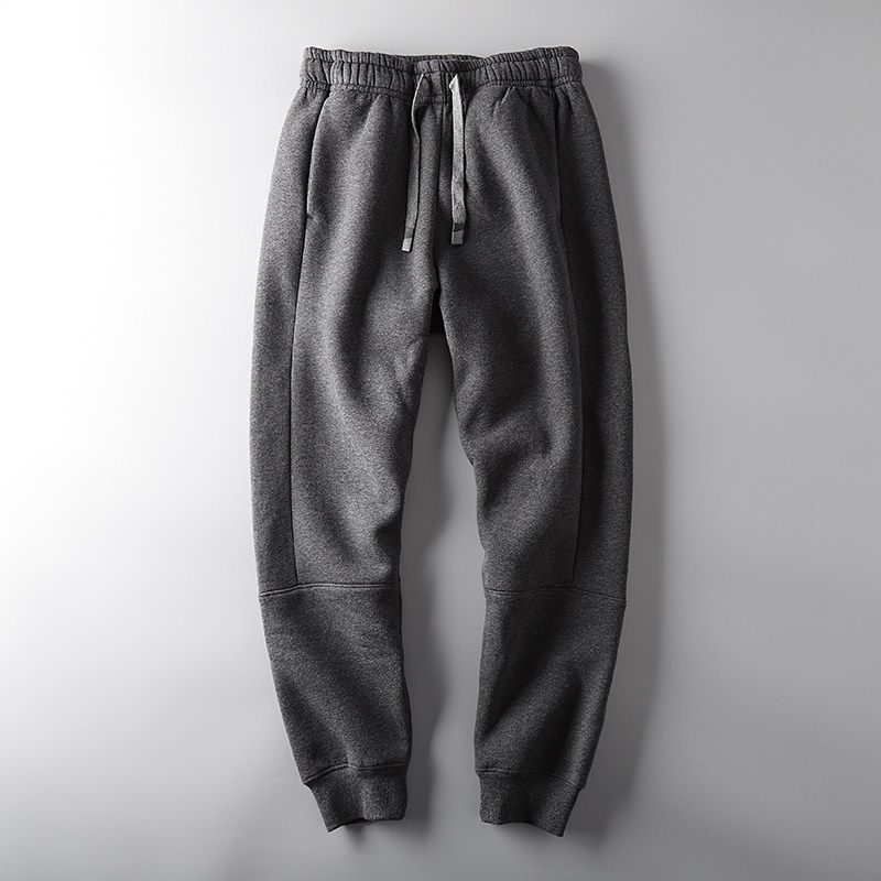 Thickened Export Export Tail Single Cut Label Winter Sweatpants