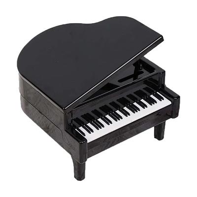 Kids Money Box Piano Shape Piggy Bank Coins Cash Saving Box for Living Room Desktop Ornaments