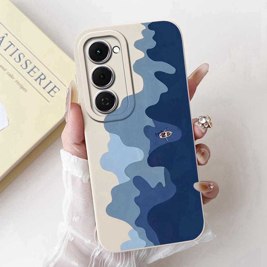 

Красивий квітковий чохол для телефону Tecno Spark 40 Pro Plus М який силіконовий ударостійкий чохол для Tecno Spark 40 Pro+ 40Pro Бампери Spark 40 Pro