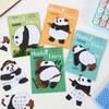 30sheets Huahua Diary Sticker, Sticker Cute Animal Notes, Panda Alien Shaped Can Be Pasted Sticky Tabs Office Accessories Gift
