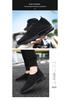 2026 Trendy Black Men's Breathable Flyknit Mesh Running Shoes