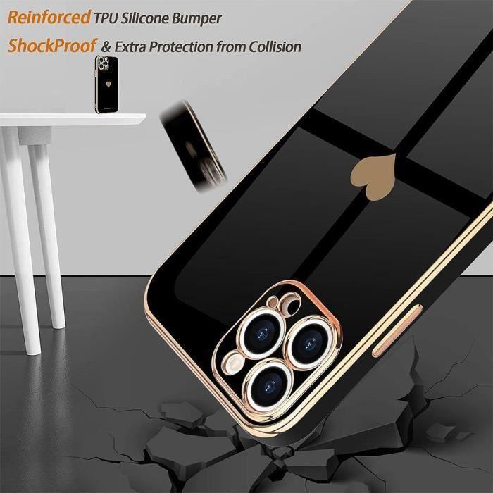 Protective Case - Booling - Iphone 16 - Liquid Silicone - Heart Pattern - Shockproof