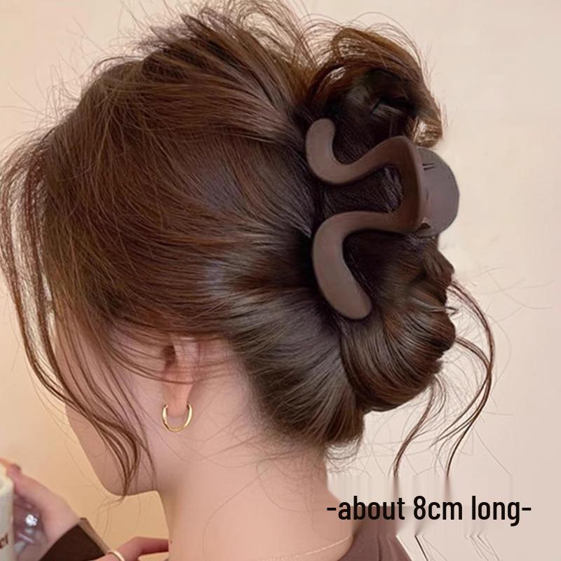 Elegant French Retro Small Shark Hair Clip for Thin Hair
