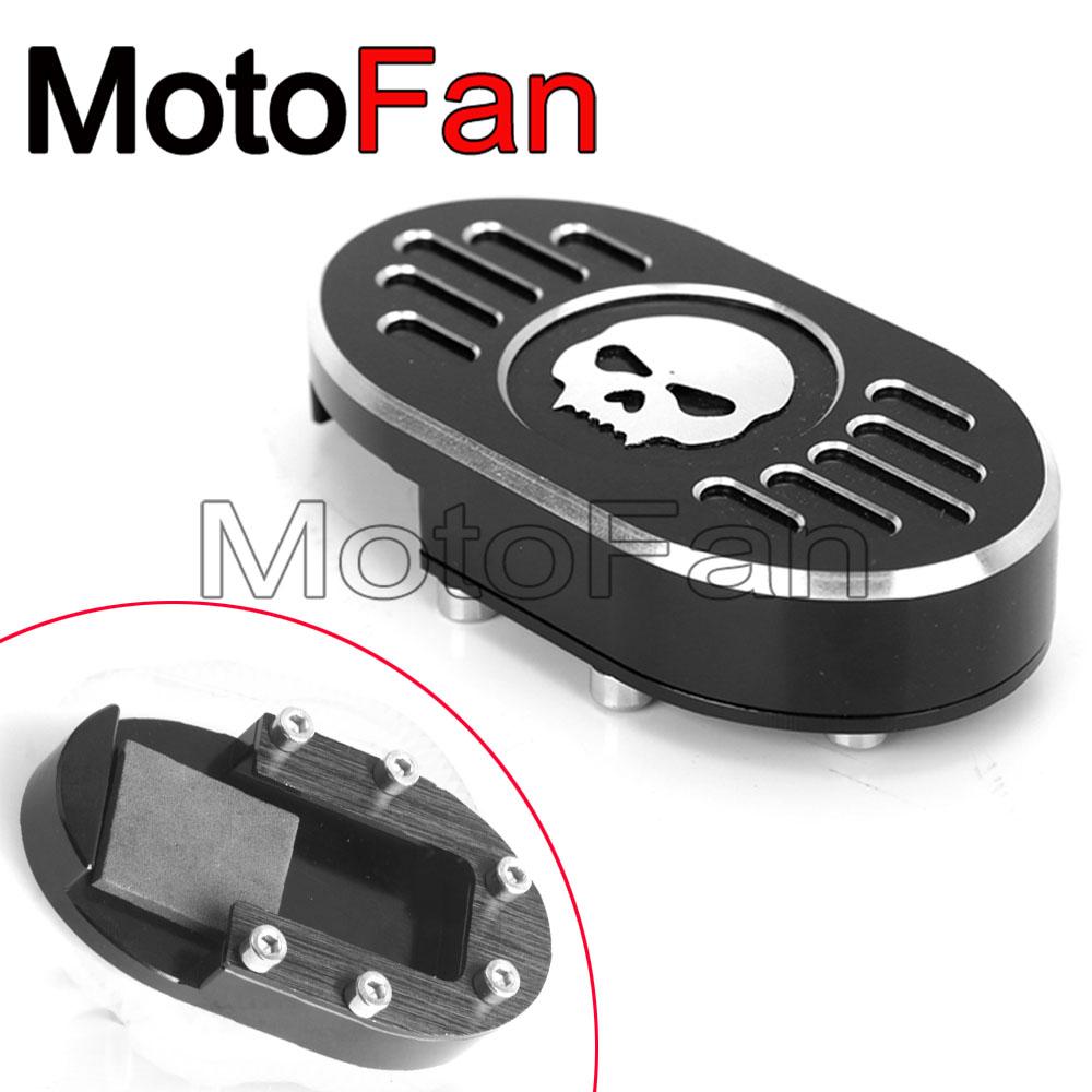 Motorcycle Brake Pedal Pad MX Offroad Style Foot Pegs Footrest Cover Aluminum For Harley Sportster XL883 Iron XL1200 Universal