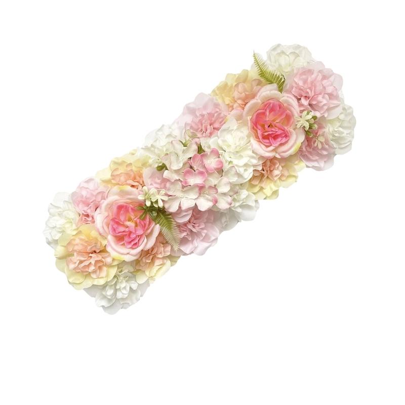 Realistic Silk Flower Decoration For Wedding Reception Anniversary Party Backdrop Wall Decors Ceremony Arch Layouts