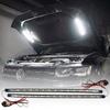 2pcs LED Car Under Hood Work Pection Light Kit Waterproof 12V White LED Strip Lights Bars Car Hood Lights Fits Any Vehicle