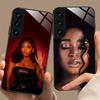 Normani Kordei Glass Mobile Phone Case for Samsung Galaxy S26 S25 S24 S23 S22 S21 S20 Note20 Plus FE Ultra Colorful Cover