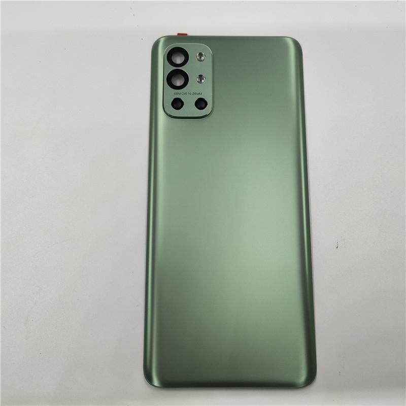 A+++ For OnePlus 9R Glass Battery Cover Hard Back Door Lid Rear Housing Panel + Adhesive + Camera Lens