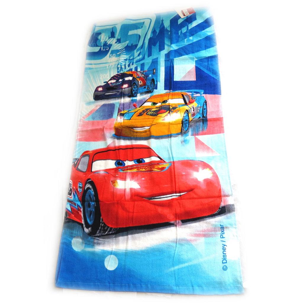 Cars [M3345] - Strandtuch 'Cars' blau rot (70x140 cm)