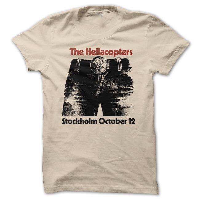 

Редкая футболка The Hellacopters Стокгольм 12 октября Все размеры S - 5XL AM1035 Унисекс футболка M