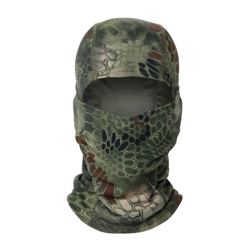 Fleece Tactical Camouflage Balaclava Full Face Mask Winter Warm Wind Shield Biking Hiking Skiing Scarf Hat Bandana Neck Gaiter