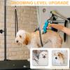 Dog Grooming Table Arm Iron Pet Grooming Stand with Clamp Height Adjustable Fixed Dog Beauty Stand for Pet Nail Clipping Haircut