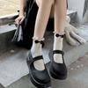 Women Crew Socks Ruffle Ankle Socks Japanese Style Sweet Bows Socks Frilly Cheongsam Knee High Socks Y2K Streetwear