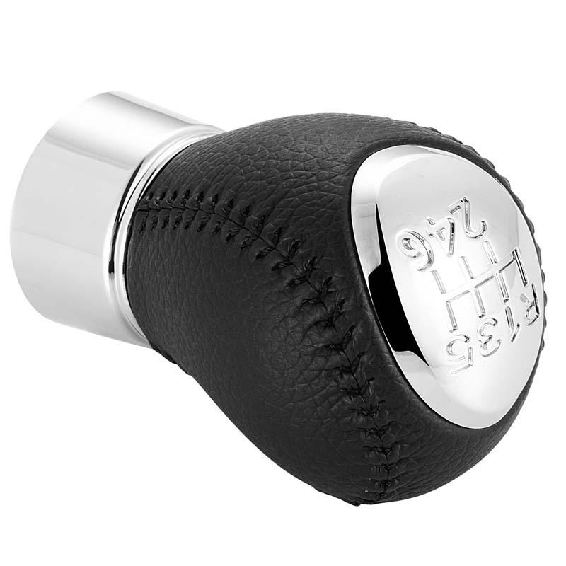 5/6 Speed Leather Gear Shift Knob for Mazda 3 5 6 626 RX-8 323 - Car Transmission Shifter Handle, Durable Auto Accessories