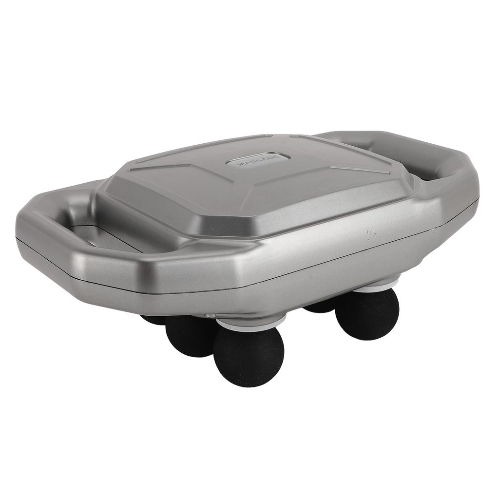 6 Head Deep Tissue Massage Gun With Heating 9 Levels Vibration Sore Relief Type C Charging Dual