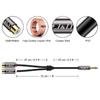 Cabo J&D RCA para 3,5 mm, 1/8 polegada 3,5 mm Auxiliar Macho para 2RCA Fêmea Cabo de Áudio Estéreo Banhado a Ouro Divisor Y Auxiliar para Smartphone, Tablet, MP3,