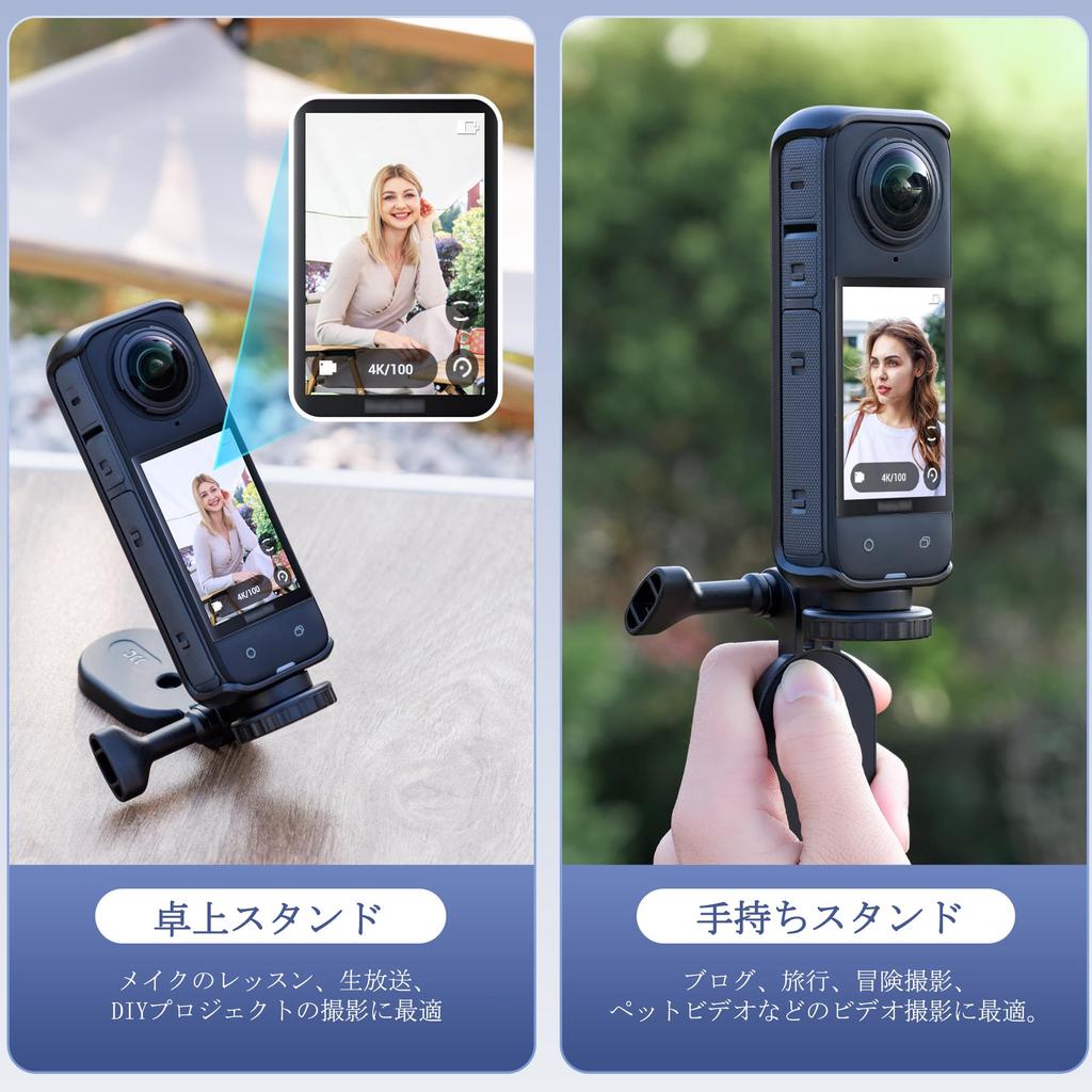 JJC Insta360 X5 X4 Magnetický držák DJI Osmo Pocket 3 Magnetický držák Šroub Silná magnetická stabilita Volné nastavení úhlu Snadné přenášení OSMO Pocket 3