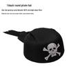 Pirates of the Caribbean Costume Set: Pirate Hat, Sword, Flag, Bugle Horn, Eye Patch, & Mask for Halloween Cosplay