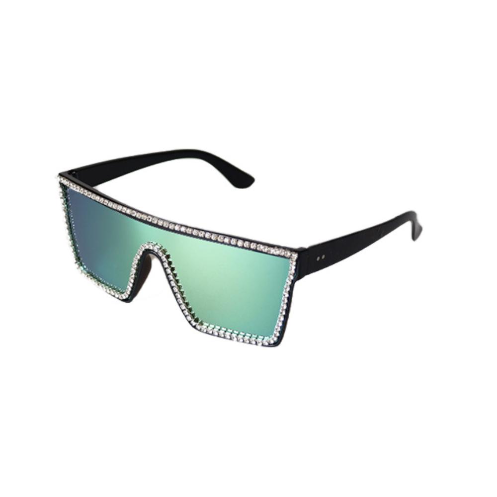 Female Goggles Uv400 Anti-Uv Shades Square Shape Sunglasses Square Uv400 Eyewear For Women'S Fashion Outdoor Eye Safety