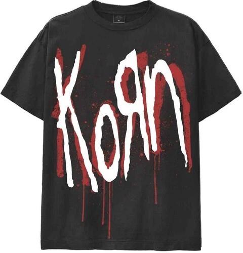 Korn - Korn - Shadow Logo - T-Shirt - Small (Black) [New ] Black, S Shirt M