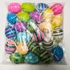 Easter Egg Decorations Set 24 Pieces Plastic Hanging Eggs for Spring Festivities For Party Setup and Festive Room Accents