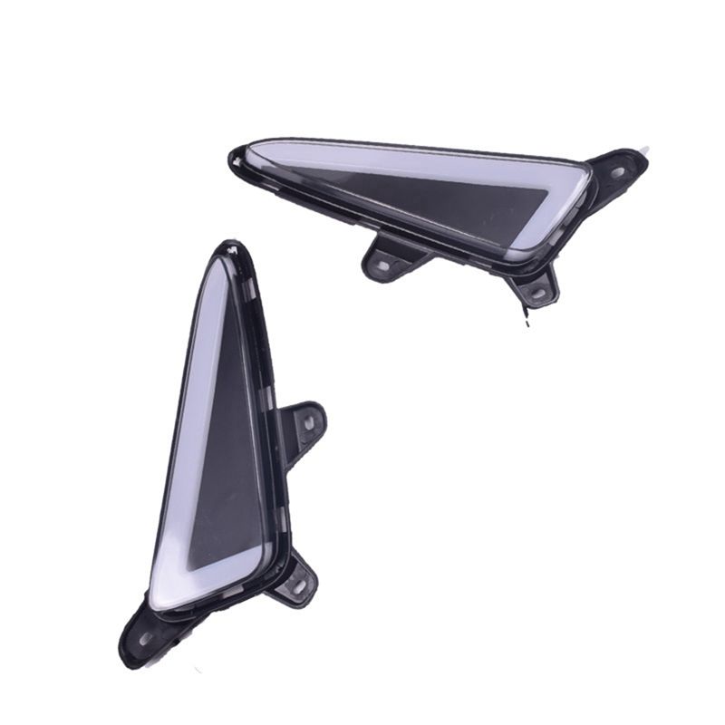 

NEW-LED Daytime Running Lights Brake Light Lamp For Toyota C-HR CHR XLE Spare Parts DRL Bumper Lights чорний