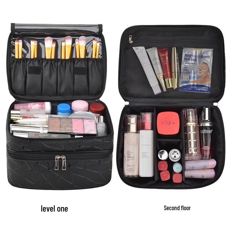 MDNG Multi-layer Travel Makeup Organizer Bag